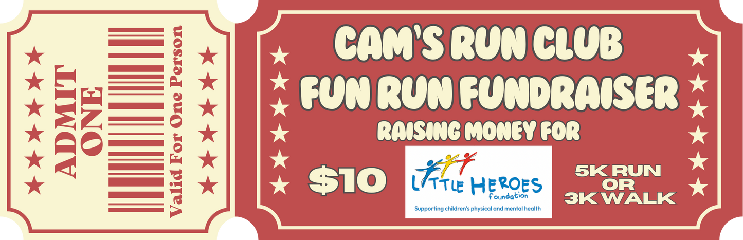 FUN RUN/WALK FUNDRAISER ENTRY